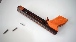 Cara membuat senjata kayu