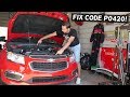 WHAT CAUSES CODE P0420 ENGINE LIGHT CHEVROLET CHEVY GMC BUICK CADILLAC WHAT CAUSES CODE P0420 ENGINE LIGHT CHEVROLET CHEVY GMC BUICK CADILLAC