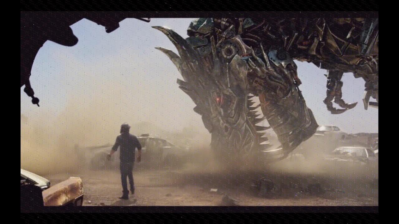 Transformers The Last Knight Grimlock Scenes YouTube