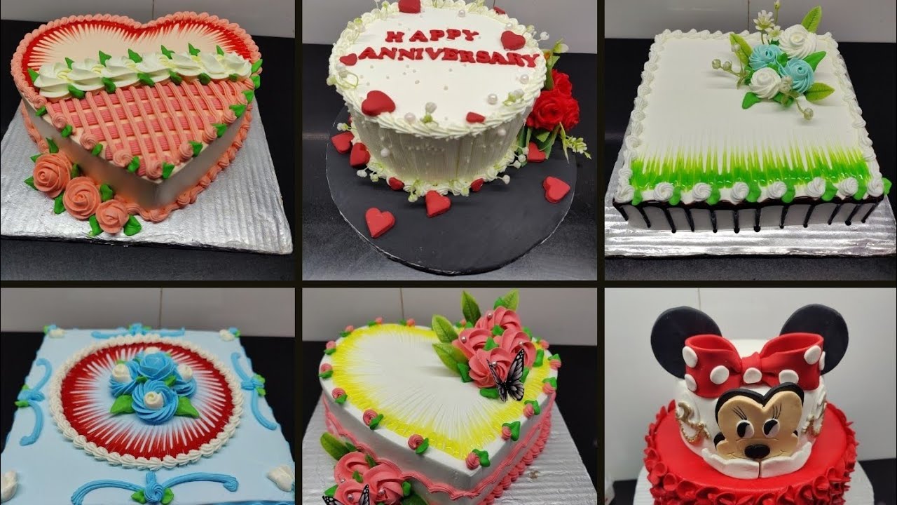 Happy birthday cake new design 6+