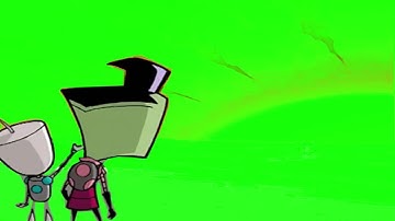 Invader Zim Green Screen