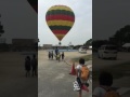 学校に熱気球だっ!