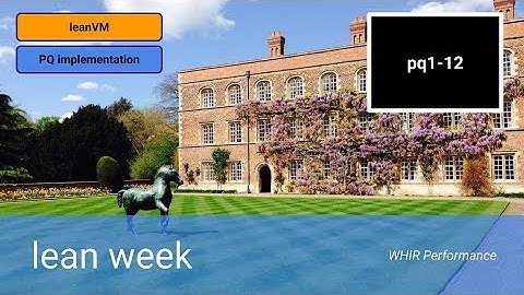 pq1-12: WHIR Performance