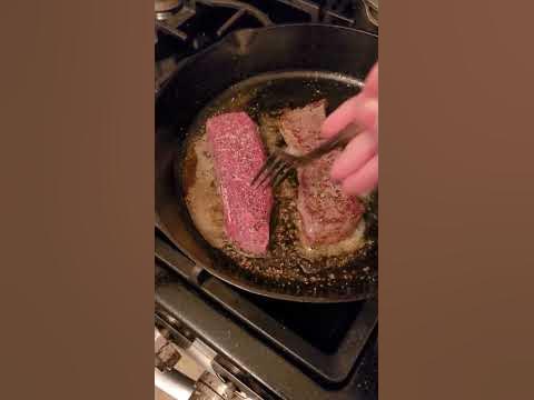 Delicious Sirloin Seared With Butter #shorts - YouTube
