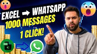 बिना Software Excel Se WhatsApp Message Send Kare | Step by Step Guide #excel #facts #exceltips