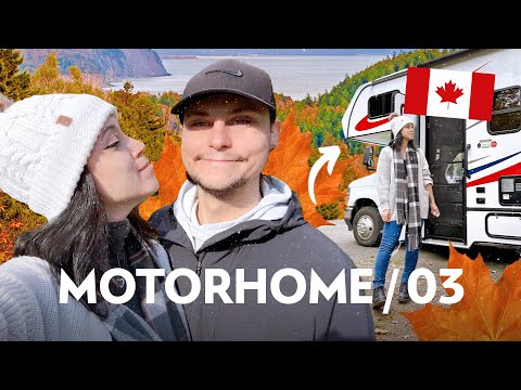 TOUR completo do MOTORHOME! 🚐 Problemas na viagem 😰 Outono e passeios em New Brunswick // EP33(2023)