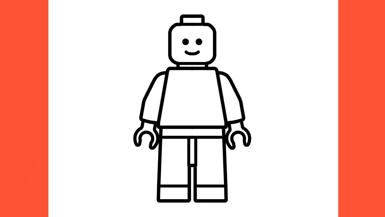 Legoman drawing