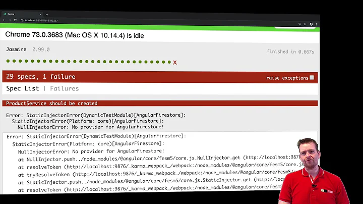 Advanced Web Apps 2019 | Unit Testing in Angular | S3P30 | Setting up our ProductService Tests