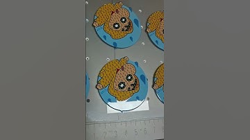 UV Printers: Wooden Cards – White/Color + Varnish Cartoons, Ricoh G6, 900/Hr​ #uvprinting #uvprint