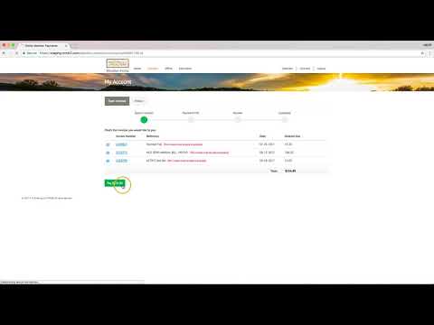 How to: Login and Pay Invoices