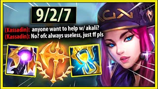 Easily Stomping One Of The Hardest Counters To Akali | Season 11 Akali - League of Legends