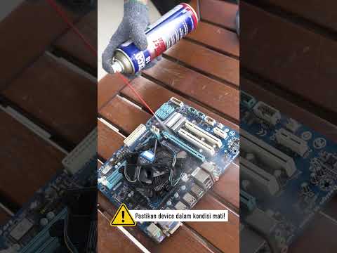REXCO HACKS #17 - MEMBERSIHKAN MOTHERBOARD