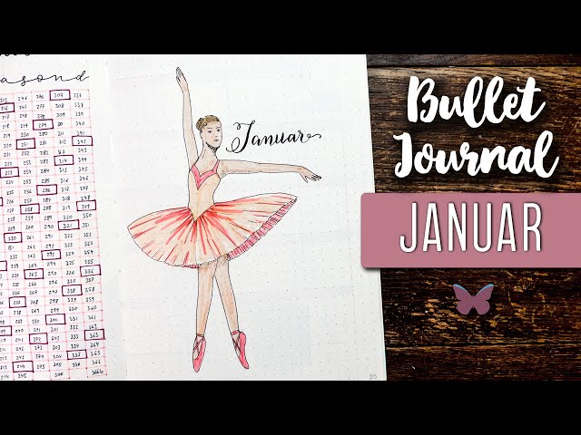 JANUAR Bullet Journal Setup 2020 | plan with me deutsch