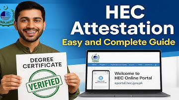HEC Degree Attestation Simplified Online Method Revealed