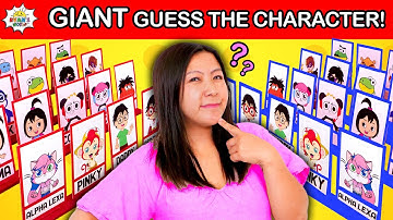 Mommy Searches for Ryan & Friends in GIANT Guess Who Game!