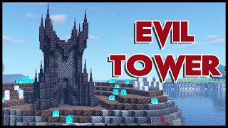 How to build an evil Tower in Minecraft [ Tutorial ]