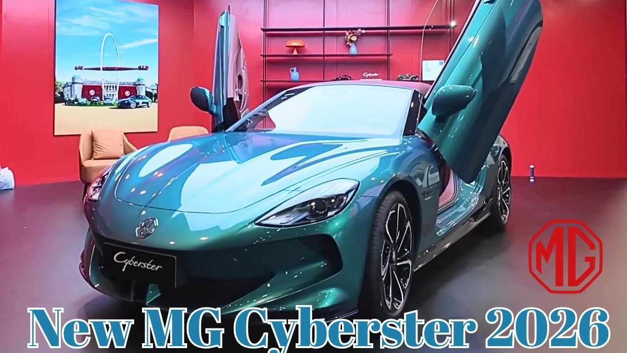 2026 MG Cyberster, Gets New Colors, Along with Upgrades to its Interior ...