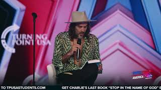 Russell Brand Reads the Bible at Amfest 2025