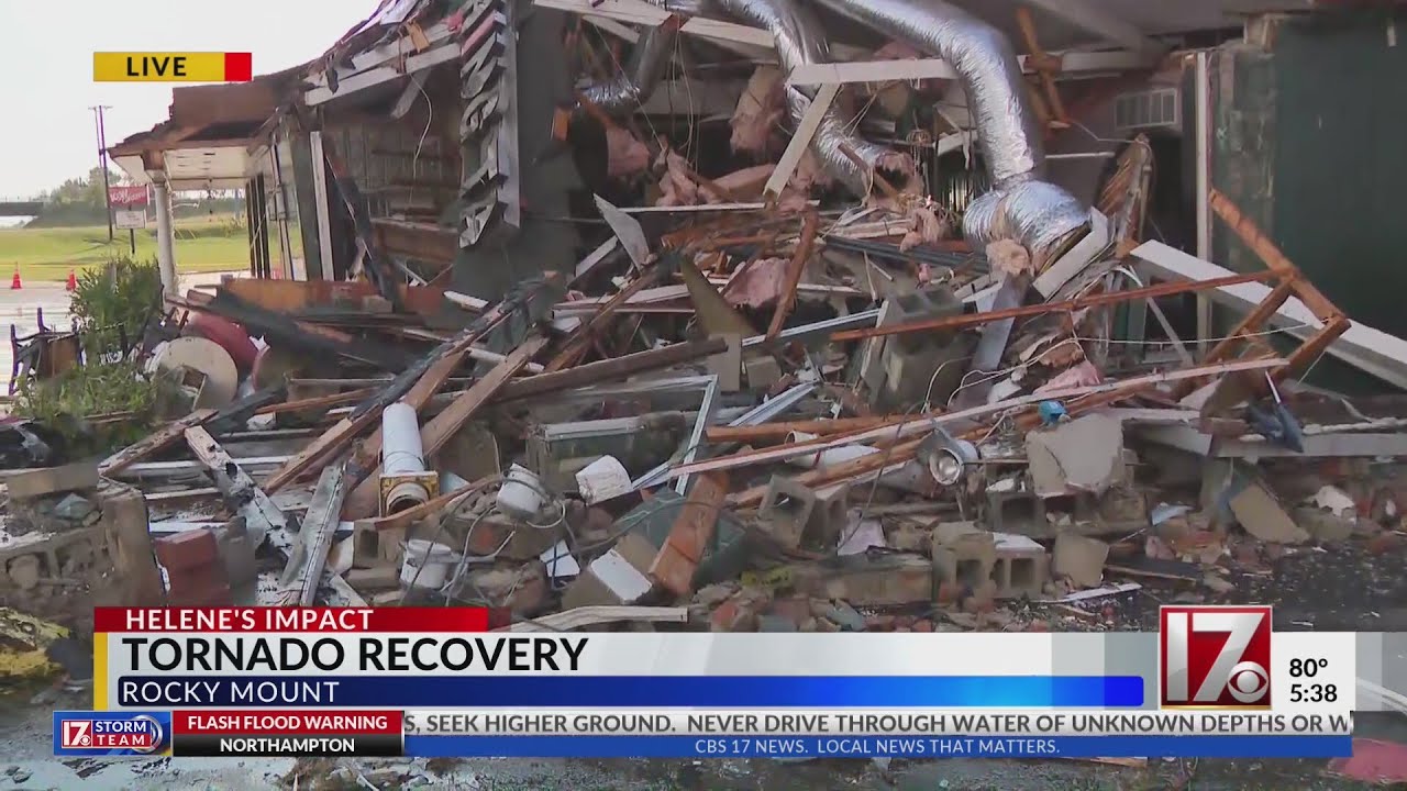 Recovery from EF3 tornado continues in Rocky Mount - YouTube