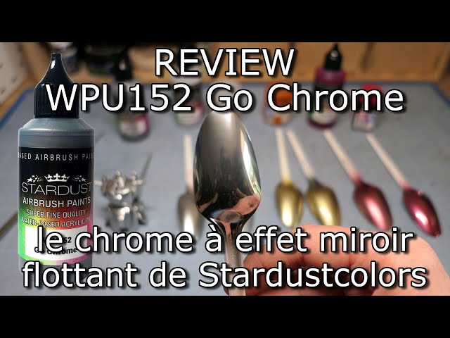 Go Chrome peinture miroir au pinceau et en spray 1 