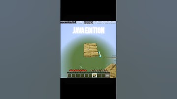 Java edition vs pocket edition...☠️ #trollface #trending #shorts