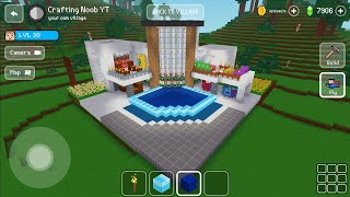 Modern Mansion - Block Craft 3d: Building Game screenshot 3