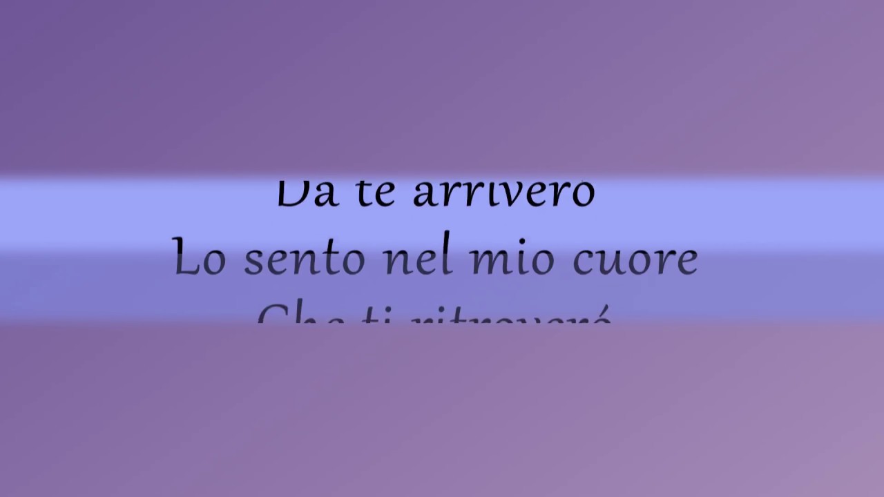 Testo La voce dell'amore - L'incantesimo del lago 2