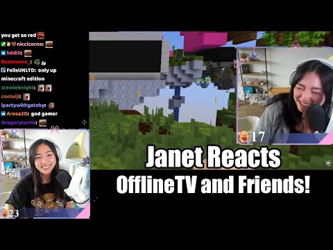 [Janet Reacts] Catching Up on TWO MONTHS of OfflineTV & Friends Vids