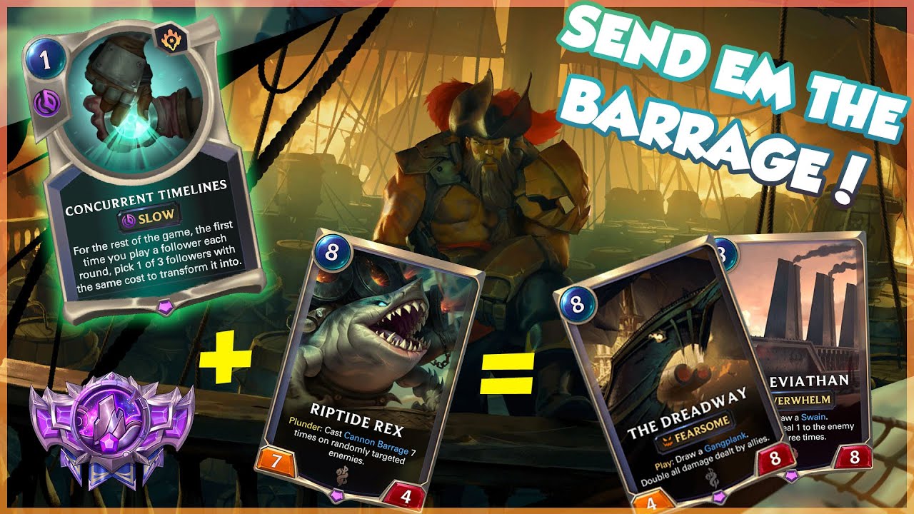 The Most Fun Concurrent Timelines Deck! | GP EZ Cannon Barrage | Legends of Runeterra