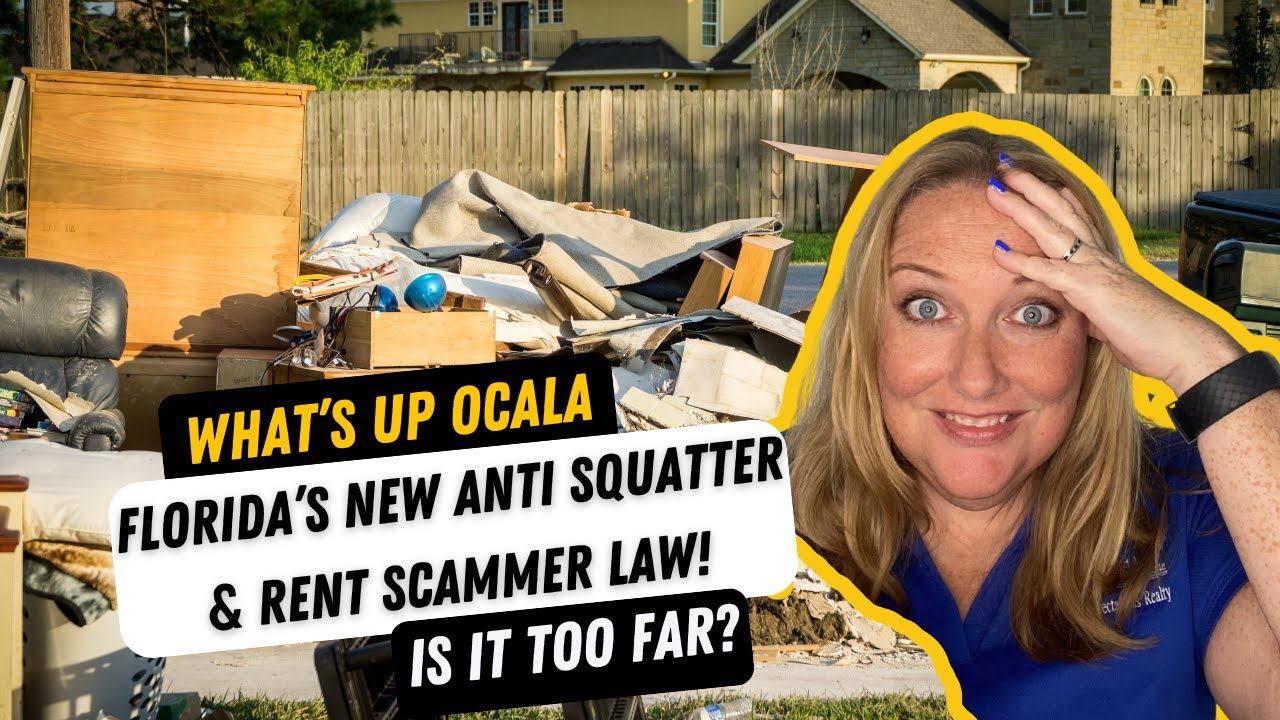New FL Anti Rental Scams & Squatters Law - YouTube
