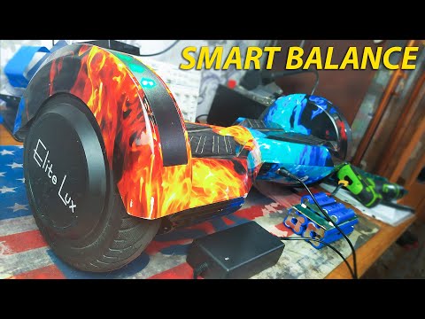 Ремонт гироскутера Smart Balance. Не едет, пищит и горит красный индикатор