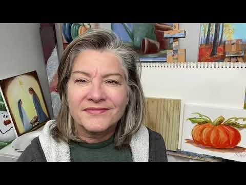 Paint Brushes in a Jar – Painting Tutorial – Art by Karen Wolfe