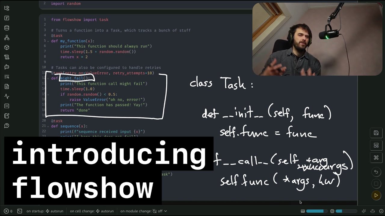 Turning Python functions into Tasks - YouTube