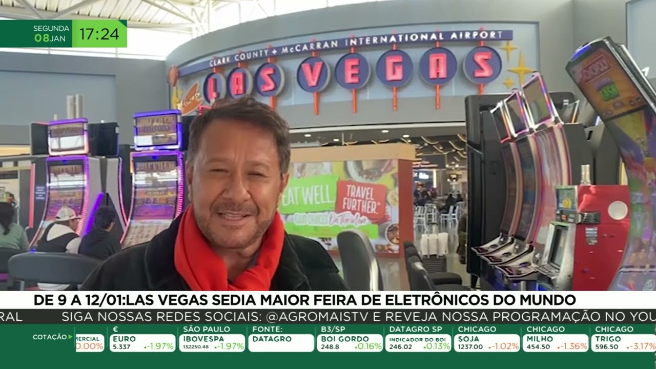 De 9 a 12/01: Las Vegas sedia maior feira de eletrônicos do mundo