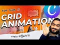 How to Create a Grid Video Animation Effect in Canva: A Step-by-Step Tutorial | Canva Effect 2024