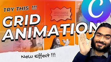 How to Create a Grid Video Animation Effect in Canva: A Step-by-Step Tutorial | Canva Effect 2024