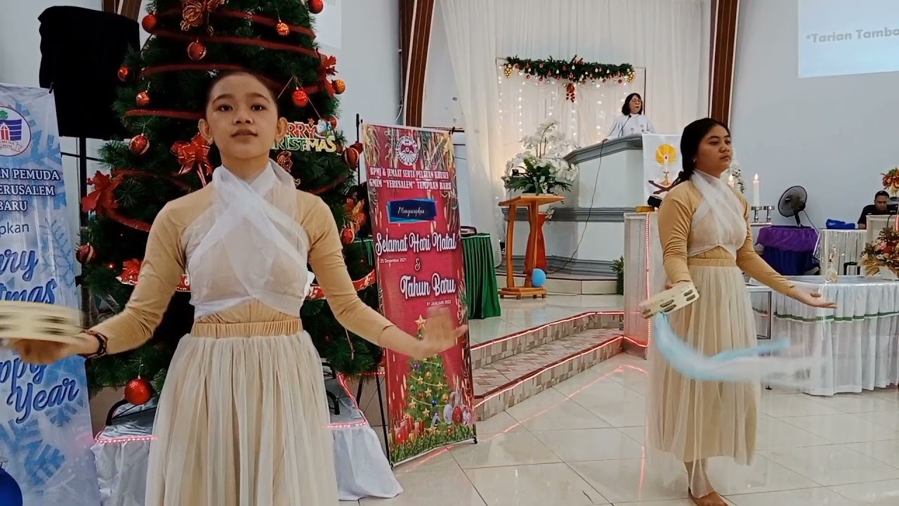 Tamborine Remaja GMIM Yerusalem Tumpaan Baru - Natal Dihatiku 🎄