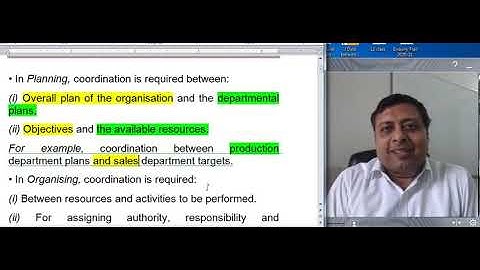 Business Studies 12.1.19 Coordination: Essence of Management | CS Neeraj Gupta | NGPA