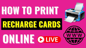 How To Print Recharge Cards Using The CadPro Epin Manager Web Portal | Recharge Card Printing