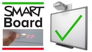 Smartboard Doesn't Work - Turns Off + Red/Orange Light Error FP