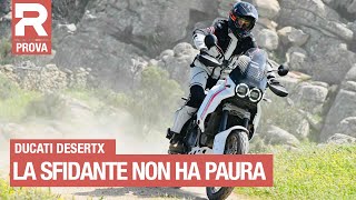 Ducati DesertX -TEST- In the saddle of the eagerly awaited maxi enduro. Let's discover how it works