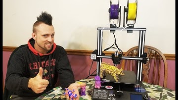 Geeetech A20M 3D Printer Unboxing & Review.  Best dual extrusion 3D Printer?