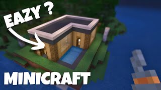 How To Build a Eazy House In Minicraft