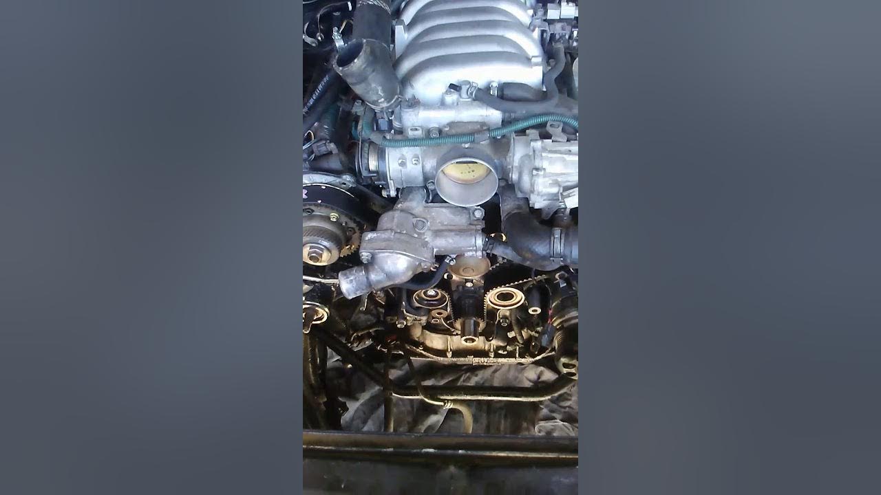 1998 LS400 Timing Belt Alignment 1uzfevvti timing belt YouTube