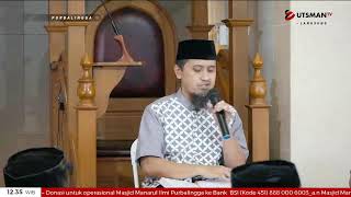 LIVE  Menyingkirkan Gangguan | Hadits No.230- Ustadz Abdullah Zaen, Lc. M.A.