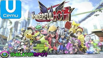 Cemu Emulator 1.12: The Wonderful 101 Gameplay Nintendo Wii-U (Crashes)