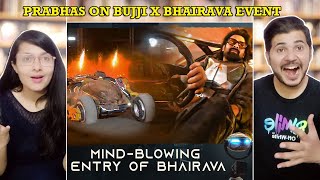 Couple Reaction on Mind-blowing Entry of Bhairava - Prabhas on Bujji | Kalki 2898 AD