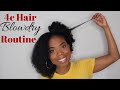 4C Hair FLUFFY Blowdry Routine | Vlogmas Day 5