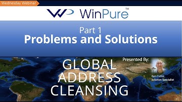 Global Address Cleansing - Part 1 - Overview of Problems and Solutions