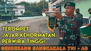Terompet jajar kehormatan perwira tinggi || Genderang sangkakala TNI AD